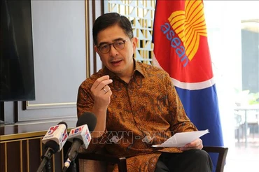 Chủ tịch ASEAN-BAC Arsjad Rasjid đánh giá Việt Nam đã có nhiều đóng góp tích cực vào việc thực hiện các ưu tiên kinh tế của Chủ tịch ASEAN trong năm 2023. (Ảnh: TTXVN)