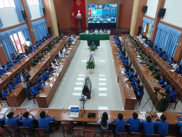 Quang cảnh buổi đối thoại.
