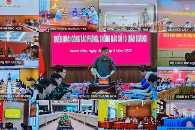 [Video] Tập trung cao nhất ứng phó bão số 10, hạn chế thấp nhất thiệt hại cho người dân