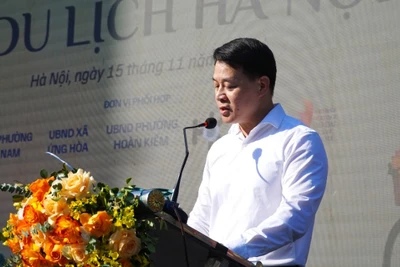 Phó Giám đốc Sở Du lịch Hà Nội Nguyễn Trần Quang.