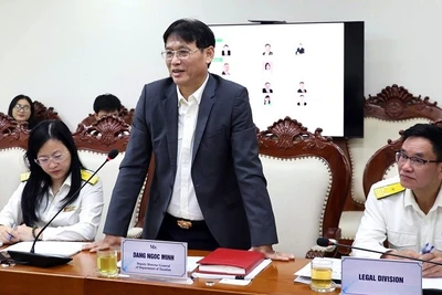 Phó Cục trưởng Đặng Ngọc Minh bày tỏ vui mừng được tiếp đón đoàn chuyên gia quốc tế từ Deloitte Nhật Bản, Deloitte Đông Nam Á và Deloitte Việt Nam đến trao đổi, chia sẻ kinh nghiệm trong lĩnh vực thuế quốc tế