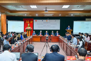 Quang cảnh tọa đàm. (Ảnh: Bảo Long)