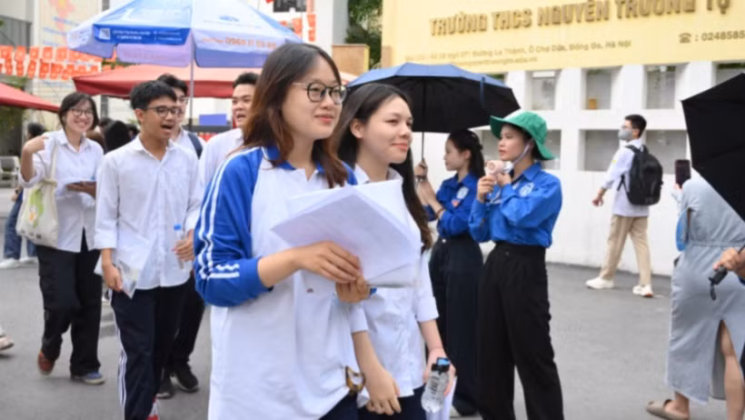 Thí sinh tham dự Kỳ thi tốt nghiệp THPT năm 2025 (Ảnh: THẾ ĐẠI)