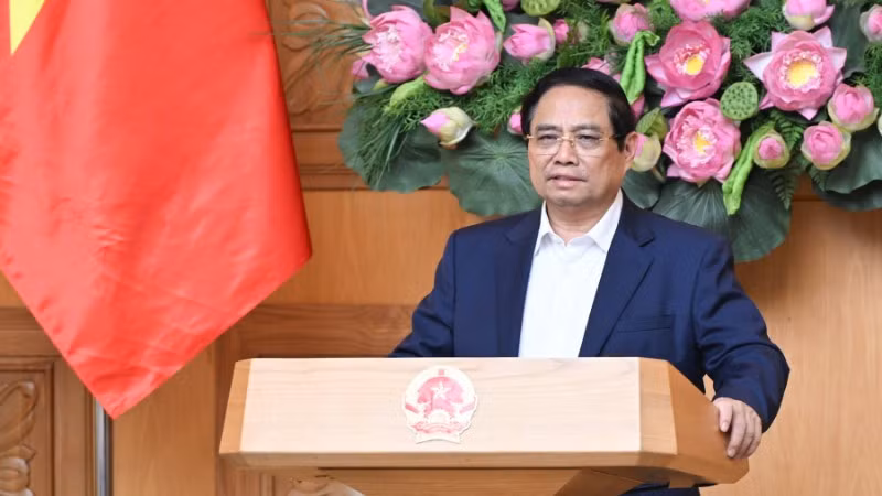 Thủ tướng Phạm Minh Chính chủ trì Phiên họp lần thứ 13 của Hội đồng Thi đua-Khen thưởng Trung ương. (Ảnh: TRẦN HẢI)