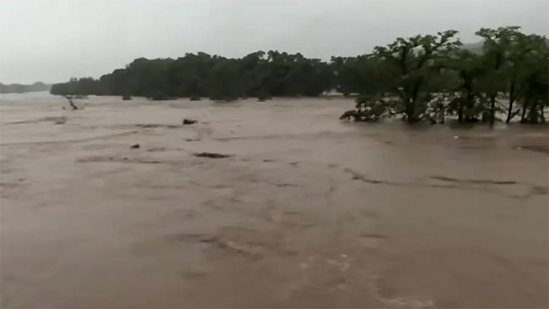 Mưa lớn tại hạt Kerr và các khu vực khác ở bang Texas đã gây ra lũ lụt nghiêm trọng và thiệt hại về người. (Nguồn: Facebook của thành phố Kerrville)