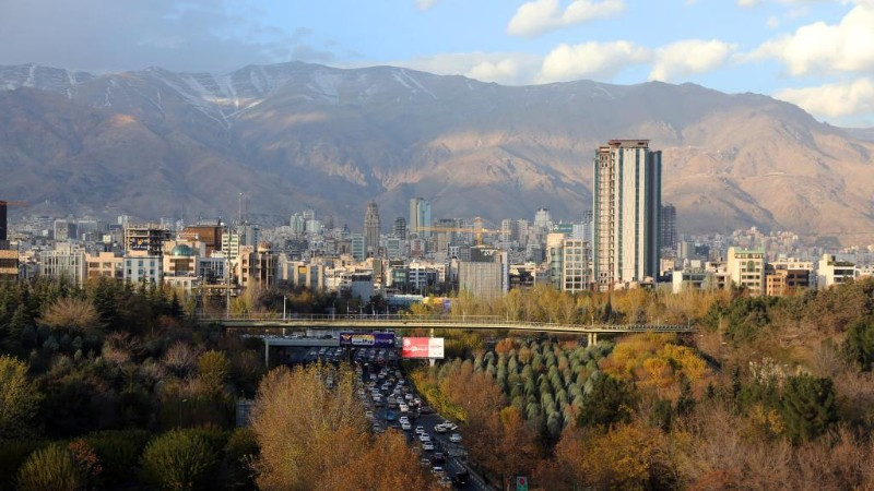 Ảnh minh họa: Một góc thủ đô Tehran của Iran. (Ảnh: Tân Hoa Xã)