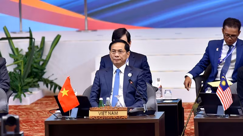 Phó Thủ tướng, Bộ trưởng Ngoại giao Bùi Thanh Sơn tham dự các hoạt động. (Ảnh: Bộ Ngoại giao)