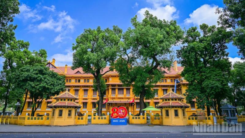 Trụ sở Bộ Ngoại giao. (Ảnh: BẢO LONG)