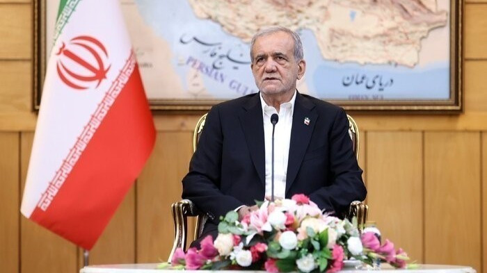 Tổng thống Iran Masoud Pezeshkian. (Ảnh: IRNA/TTXVN)