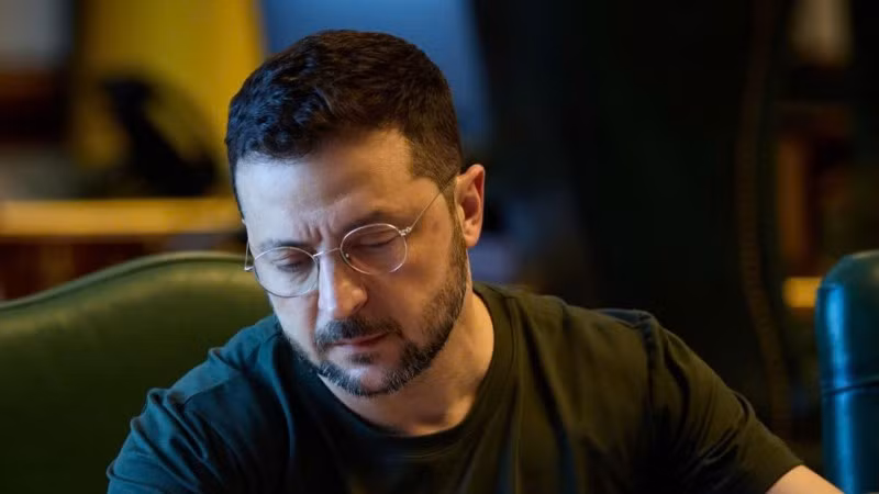 Tổng thống Ukraine Volodymyr Zelensky. (Ảnh: Tài khoản X của ông Volodymyr Zelensky)