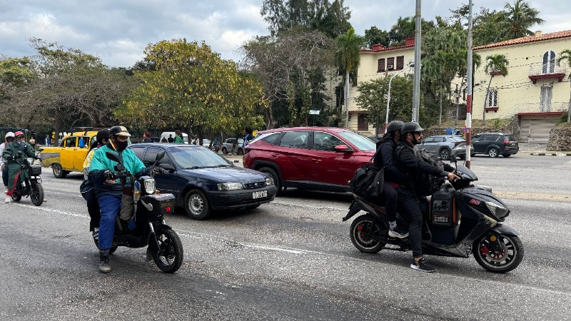 Đường phố tại thủ đô La Habana (Cuba). (Ảnh: TTXVN)