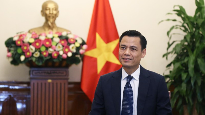 Thứ trưởng Ngoại giao Đặng Hoàng Giang Nam. (Ảnh: Bộ Ngoại giao)