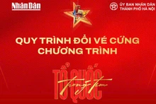 Quy trình đổi vé cứng concert "Tổ quốc trong tim"