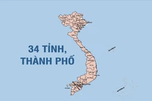 [Infographic] 34 tỉnh, thành phố trên cả nước từ ngày 12/6/2025