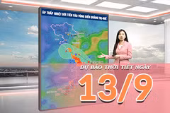 [Video] Dự báo thời tiết ngày 13/9/2026: Áp thấp nhiệt đới áp sát đất liền, Trung Bộ mưa lớn 