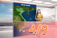 [Video] Dự báo thời tiết ngày 4/9/2026: Bắc Bộ và Trung Bộ nắng nóng, Nam Bộ mưa dông 