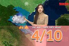 [Video] Dự báo thời tiết ngày 4/10/2026: Không khí lạnh tràn về miền Bắc từ tối nay