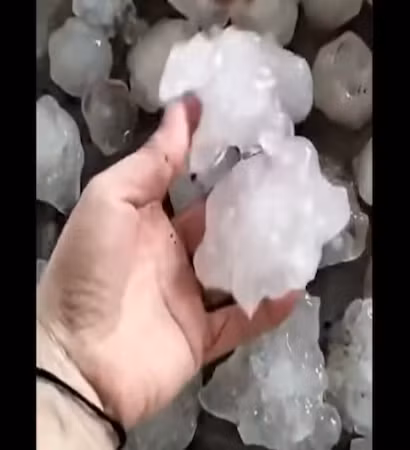 [Video] Mưa đá tiếp tục xuất hiện, gây thiệt hại tại Nghệ An và Hà Tĩnh