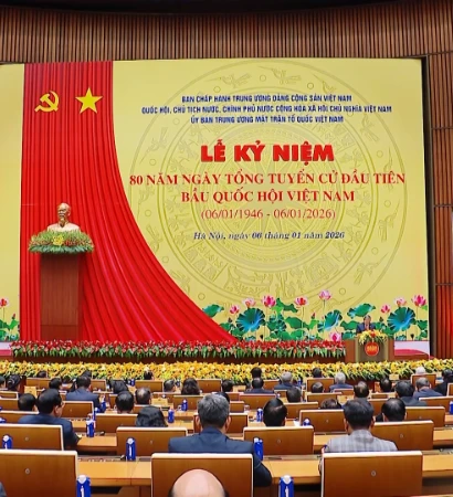 [Video] Trọng thể Lễ kỷ niệm 80 năm Ngày Tổng tuyển cử đầu tiên bầu Quốc hội Việt Nam