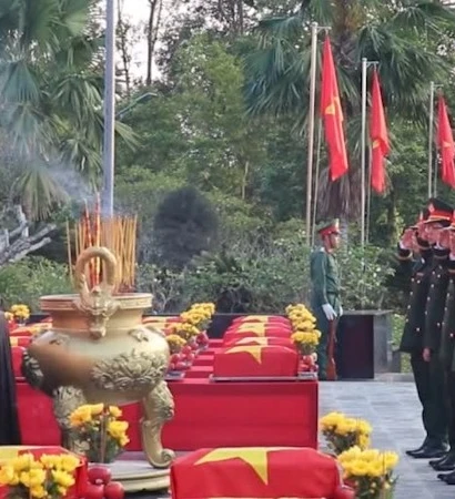 [Video] Đồng Nai truy điệu và an táng hài cốt 41 liệt sĩ