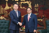 Thủ tướng Phạm Minh Chính và Tổng Giám đốc Tổ chức Sở hữu trí tuệ thế giới (WIPO) Daren Tang.