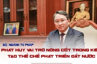Bộ, ngành tư pháp – Phát huy vai trò nòng cốt trong kiến tạo thể chế phát triển đất nước