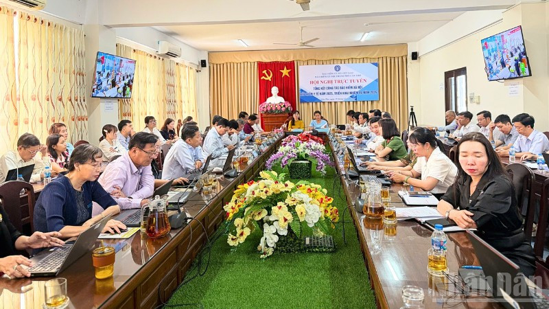 Bảo hiểm xã hội thành phố Cần Thơ tổng kết công tác bảo hiểm xã hội, bảo hiểm y tế năm 2025 và triển khai nhiệm vụ năm 2026.