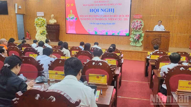 Quang cảnh Hội nghị tổng kết.