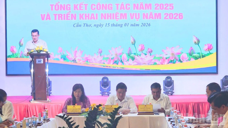 Quang cảnh hội nghị tổng kết.