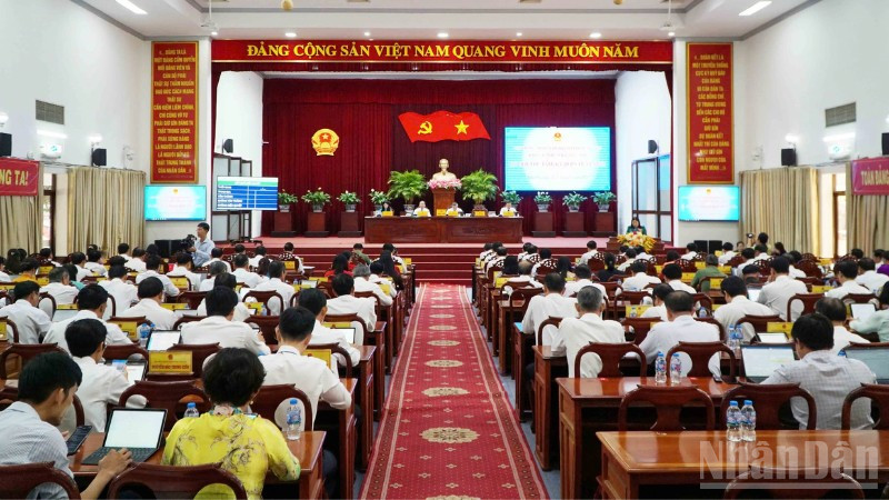 Quang cảnh Kỳ họp.