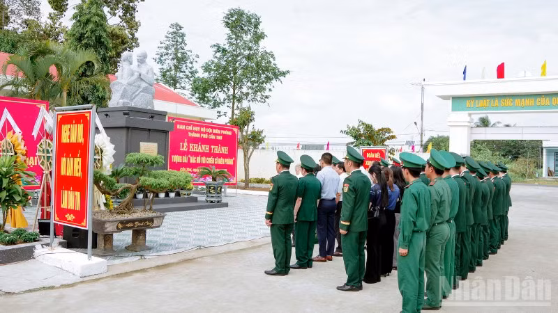 Quang cảnh lễ khánh thành.