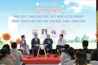 Quang cảnh tọa đàm. (Ảnh: KIM NGỌC)