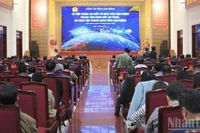 Quang cảnh buổi lễ.