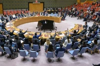 Phiên họp Hội đồng Bảo an Liên hợp quốc về tình hình Trung Đông.