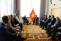 Chủ tịch nước tiếp Hạ nghị sĩ Brian Mast.