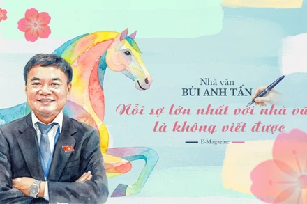 Nhà văn Bùi Anh Tấn: Nỗi sợ lớn nhất với nhà văn là không viết được