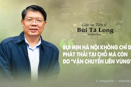 Bụi mịn Hà Nội không chỉ do phát thải tại chỗ mà còn do "vận chuyển liên vùng"