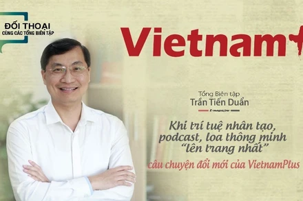 Khi trí tuệ nhân tạo, podcast, loa thông minh “lên trang nhất” - câu chuyện đổi mới của VietnamPlus