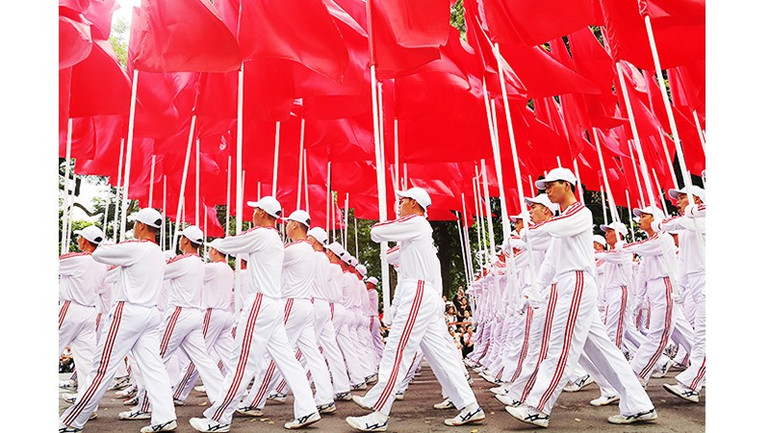 Hoạt động chào mừng 80 năm truyền thống Công an nhân dân Việt Nam, 80 năm Cách mạng Tháng Tám thành công và Quốc khánh 2/9. 42.jpg