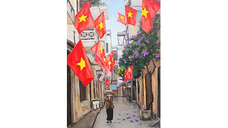 Tranh của họa sĩ Phạm Luận. 123.jpg