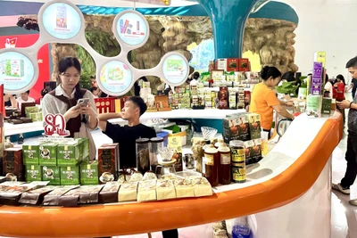 "Ngày Văn hóa Nghệ thuật quốc tế tại Hà Nội" sẽ gồm nhiều hoạt động trong đó sẽ có nhiều gian hàng giới thiệu đặc sản văn hóa, ẩm thực của Hà Nội và các nước trên thế giới. (Ảnh minh họa: K.T)