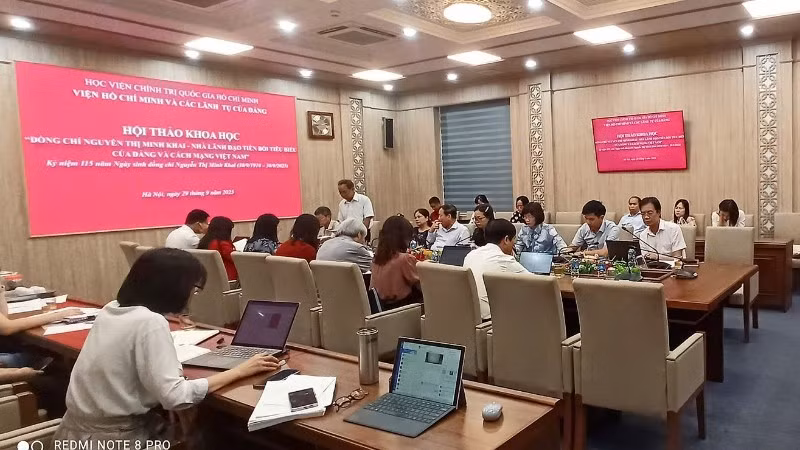 Quang cảnh hội thảo.