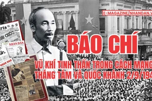 Báo chí - Vũ khí tinh thần trong Cách mạng Tháng Tám và Quốc khánh 2/9/1945