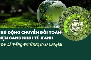 Chủ động chuyển đổi toàn diện sang kinh tế xanh, GDP sẽ tăng trưởng 10-12%/năm