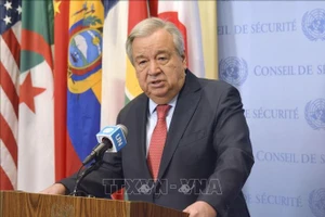 Tổng thư ký Liên hợp quốc (LHQ) Antonio Guterres. (Ảnh: Kyodo/TTXVN)