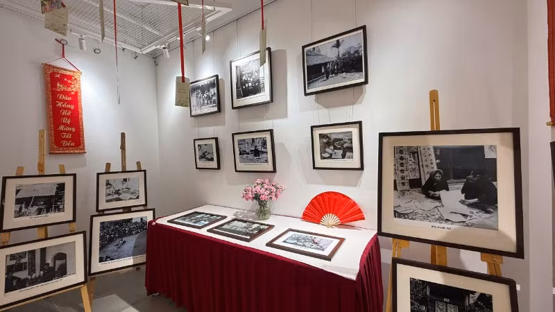 Không gian triển lãm.