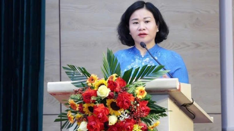 Phó Chủ tịch Ủy ban Trung ương Mặt trận Tổ quốc Việt Nam, Chủ tịch Hội Liên hiệp Phụ nữ Việt Nam Nguyễn Thị Tuyến phát biểu bế mạc.