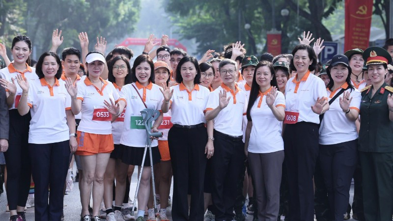 Mỗi bước chạy, mỗi hoạt động trải nghiệm sẽ là hành động thiết thực vì sức khỏe của bản thân và cộng đồng. 