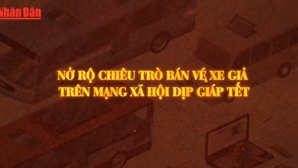 [Video] Nở rộ chiêu trò bán vé xe giả trên mạng xã hội dịp giáp Tết