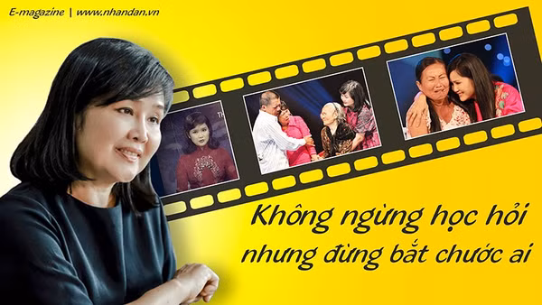 Không ngừng học hỏi nhưng đừng bắt chước ai